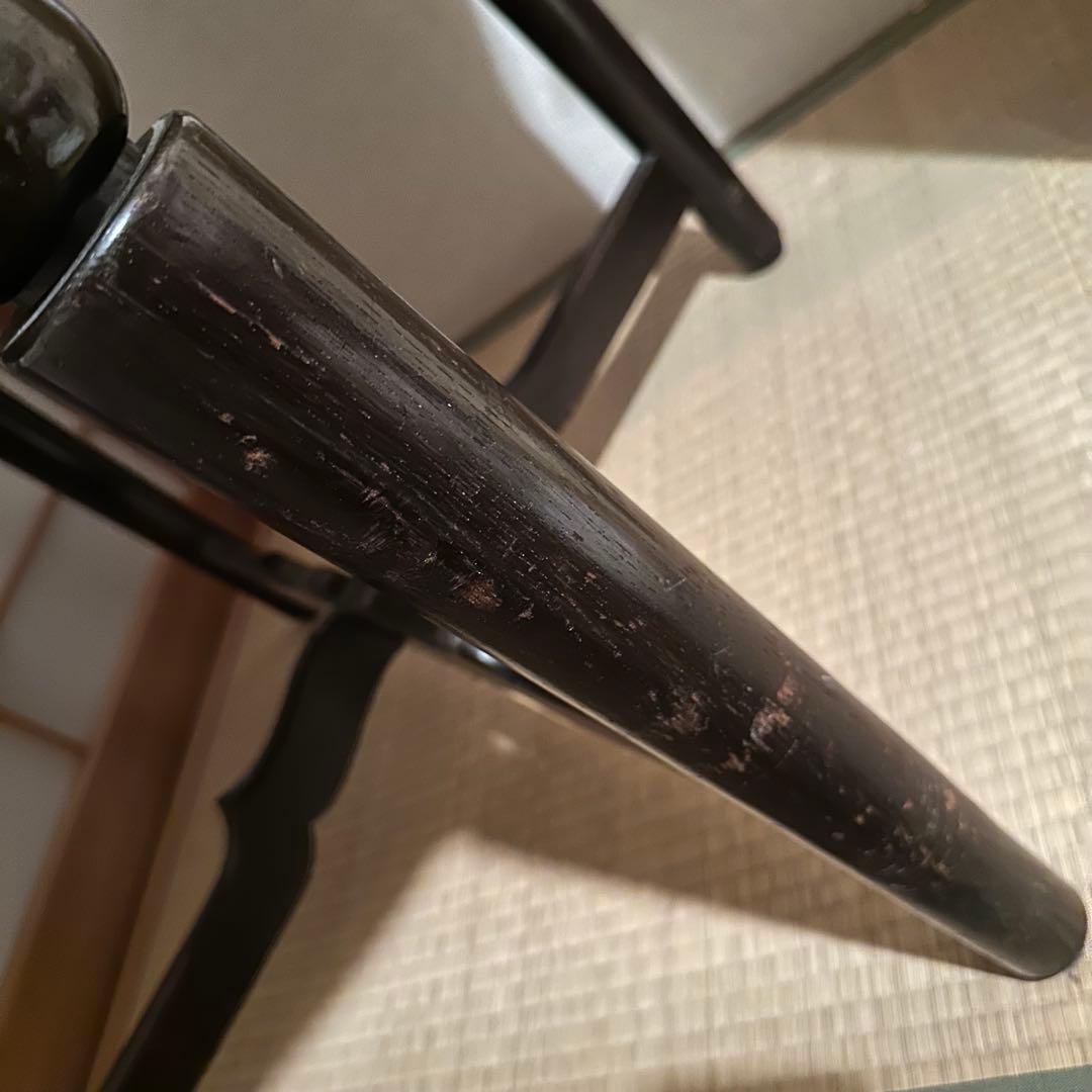 和製　アンティーク　丸テーブル