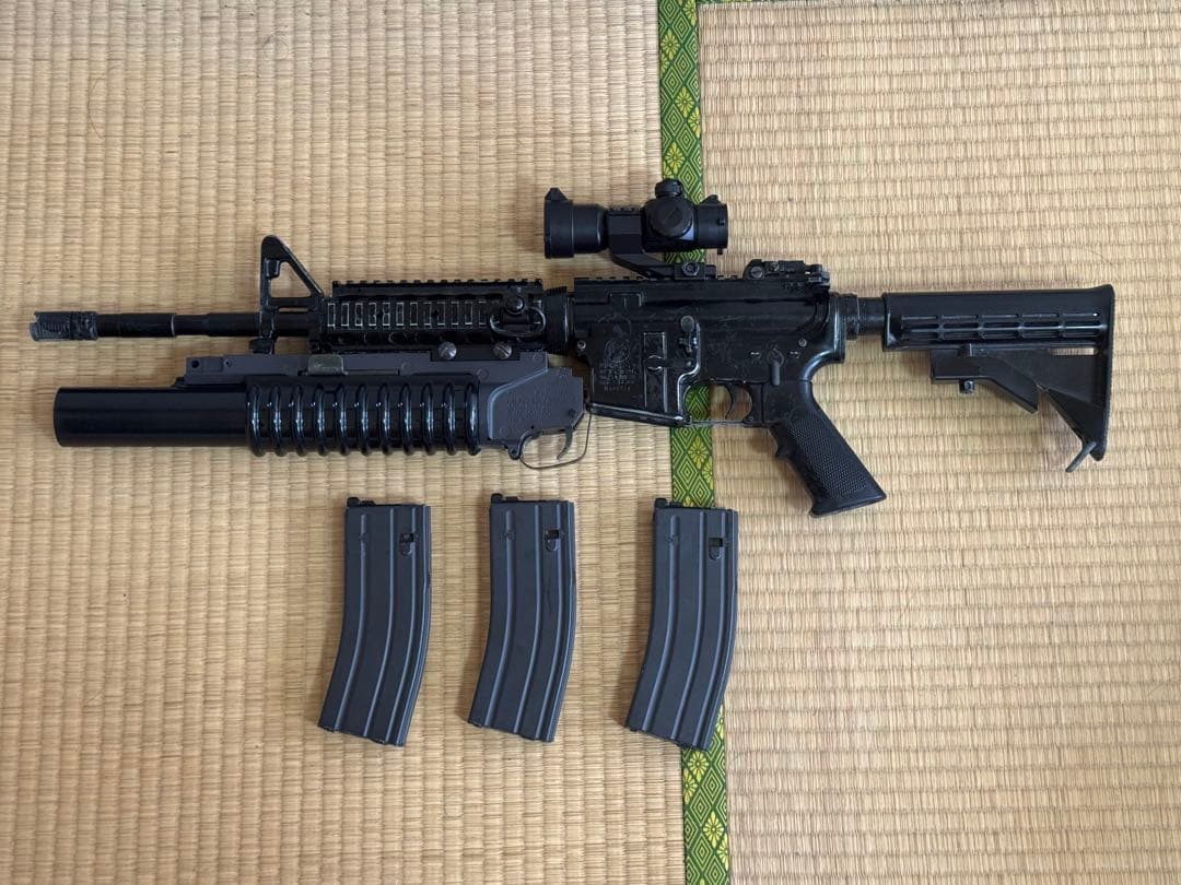 バイオハザード クリス・レッドフィールド風 東京マルイM4 MWS ガスガン