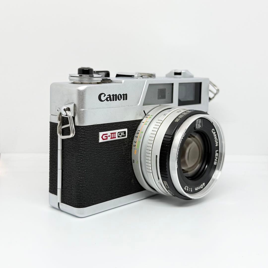 【完動品】Canon Canonet QL17 G-iii フィルムカメラ