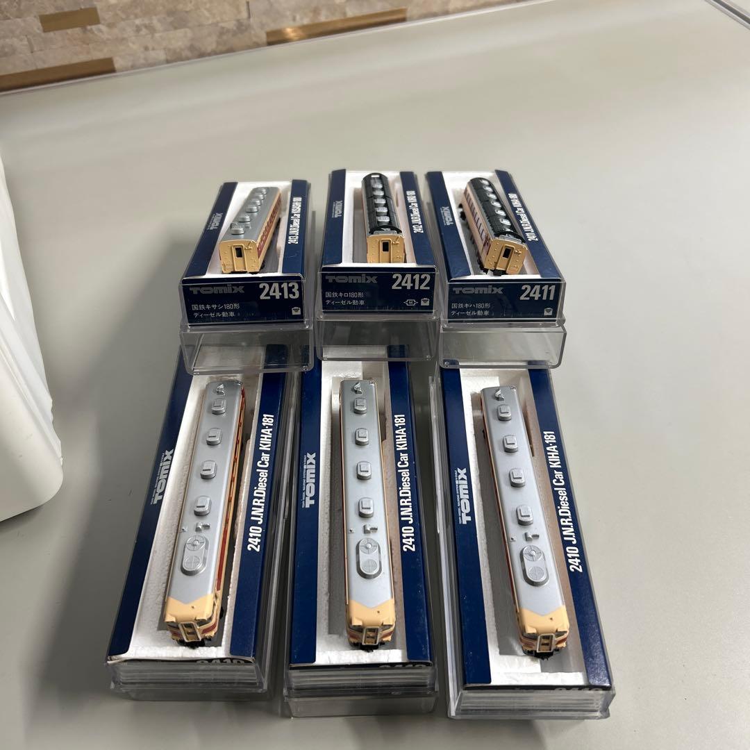 JRキハ181形×3 キロ180形　キサシ180形 キハ180形