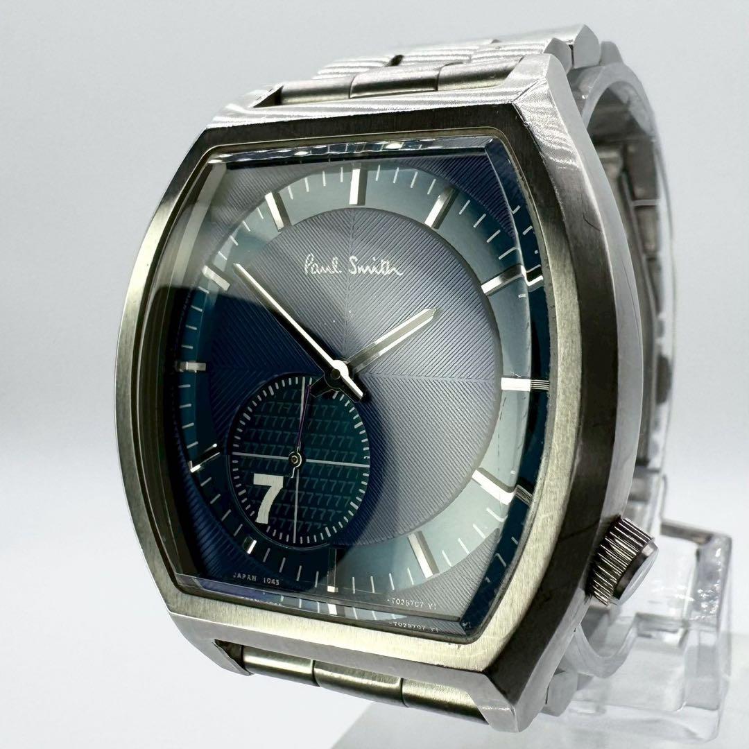 美品✨稼働 Paul Smith No.7 1045-T019421 スモセコ