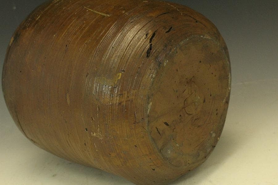 古 祖母懐 壷 高29cm 在銘(LC585)