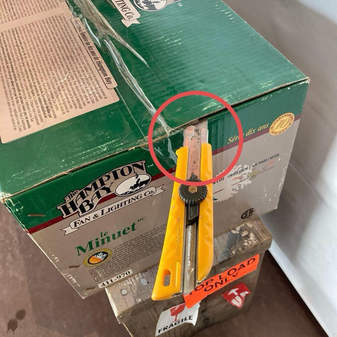 未開封1998Hampton Bay Minuet 30インチ シーリングファン