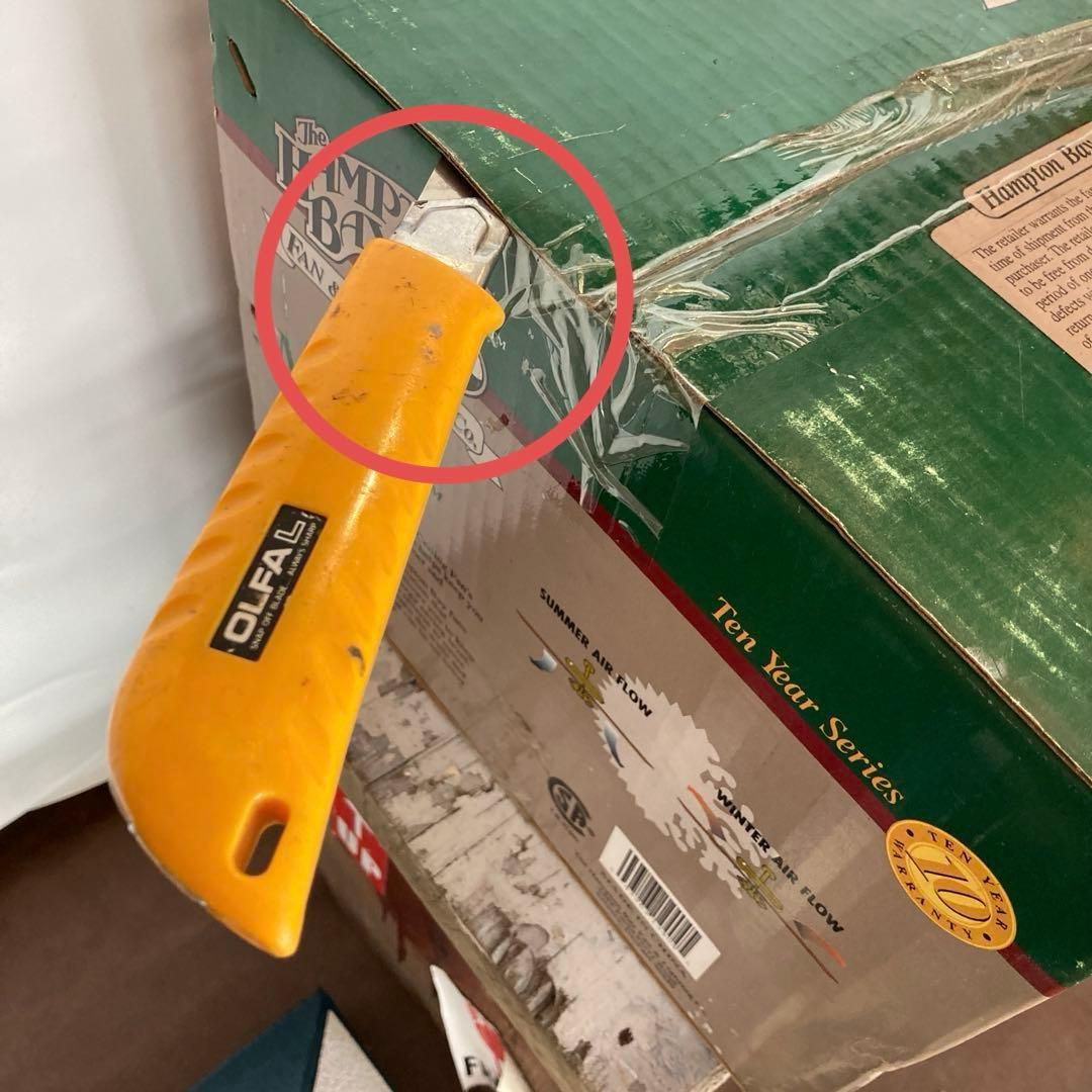 未開封1998Hampton Bay Minuet 30インチ シーリングファン