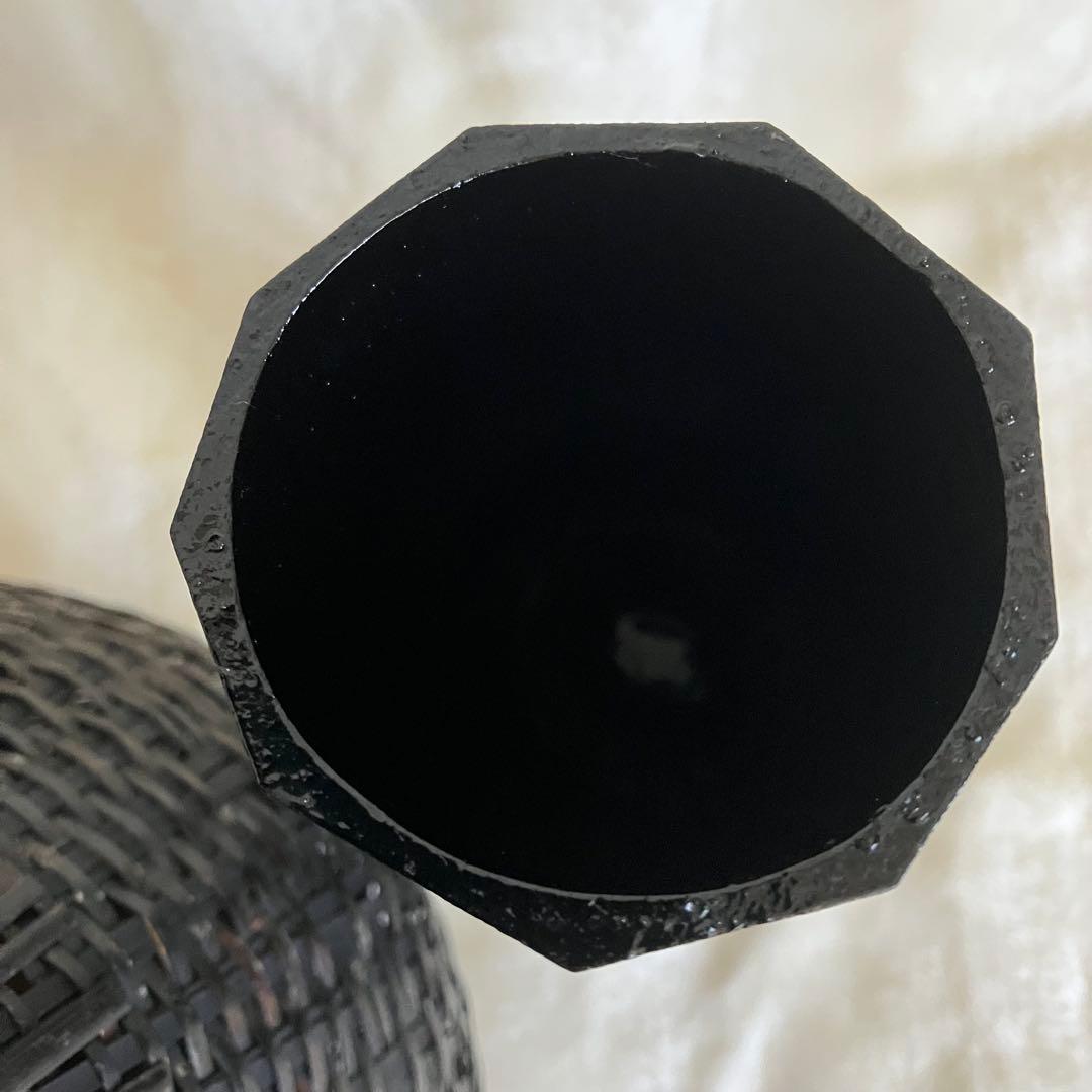 茶道具 名工 島村白峰斎造 桂籠 花籠 共箱