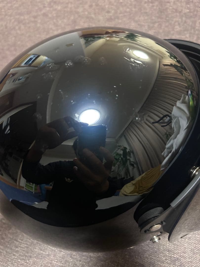 h*u様 早い者勝ち　TT&CO ジェットヘルメット バイザー、シールド付き ブ