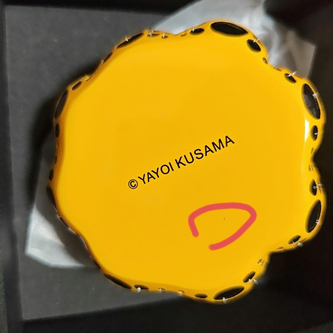 草間彌生 カボチャ （パンプキン） 黄　オブジェ　ペーパーウェイト