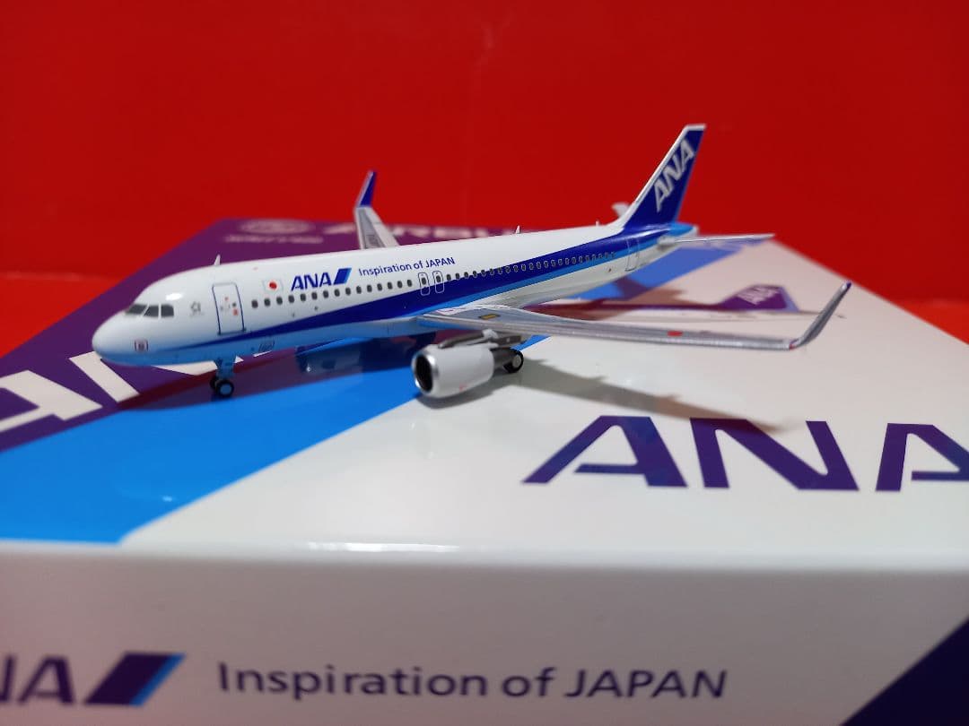 航空機・ヘリコプター Panda Model 1/400 ANA A320-211 JA01VA