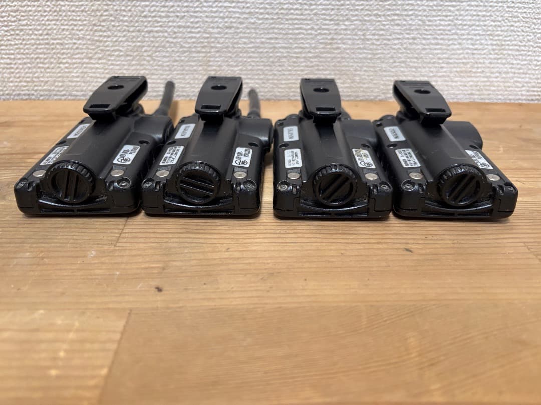 超お得★アルインコ DJ-P221 充電器／icomイヤホン★4台セット