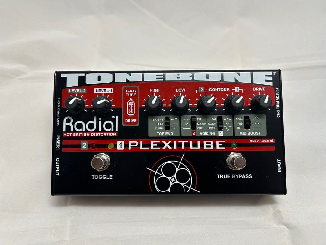 Radial TONEBONE Plexitube 2CH真空管ディストーション