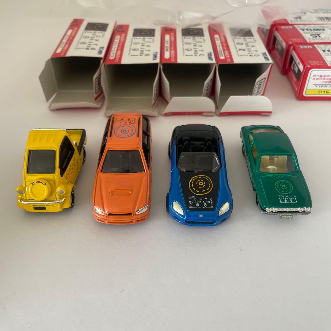 トミー 第35回 東京モーターショー開催記念トミカ 2001 7台セット 未使用