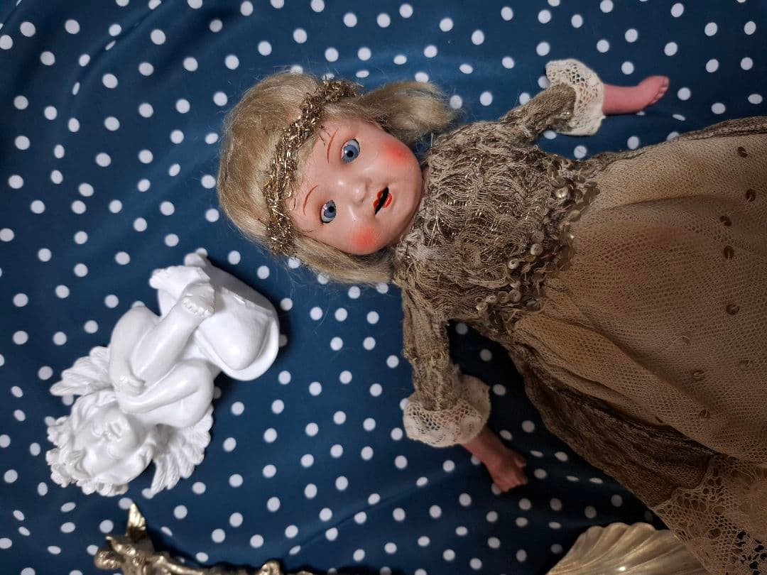 アンティーク★ビスクドール★ミニョネット★フェアリードール★ドイツ人形