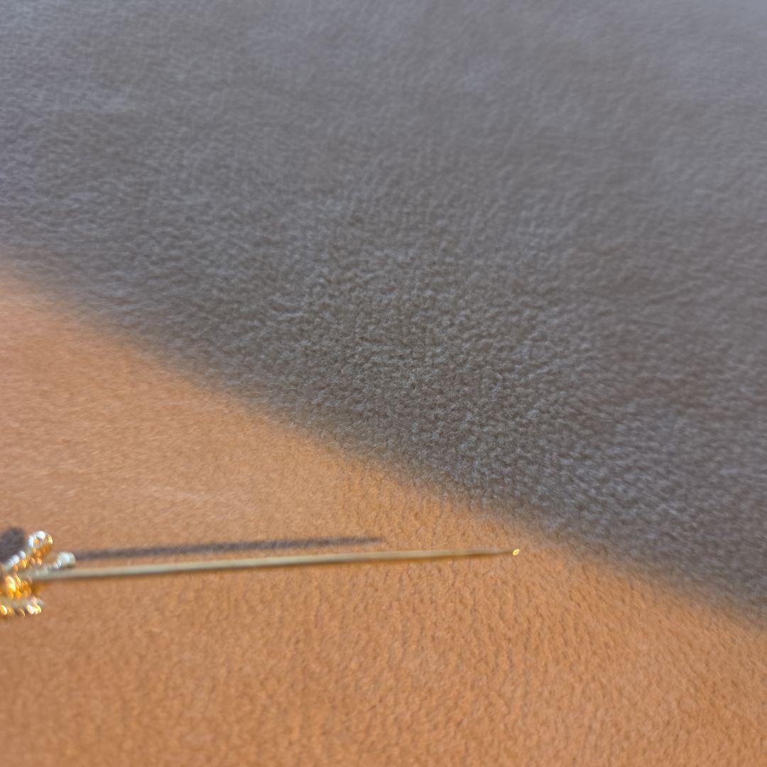 パールとダイヤモンド18金ゴールドのブドウトップ兼ブローチ16g