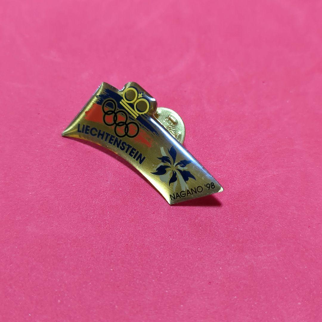 長野オリンピック　リヒテンシュタインNOCピンバッジ