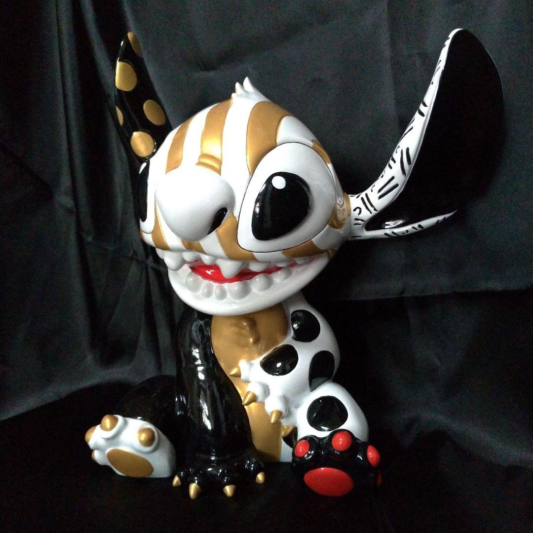 ディズニー　３０センチ大型ステッチ　アートスタイル フィギュア 　置物