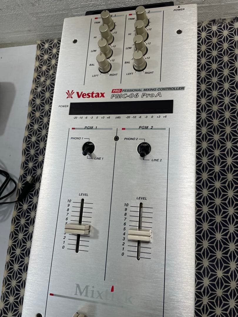 VESTAX ベスタクス　PMC-06ProA フェーダーメンテ　カットラグ