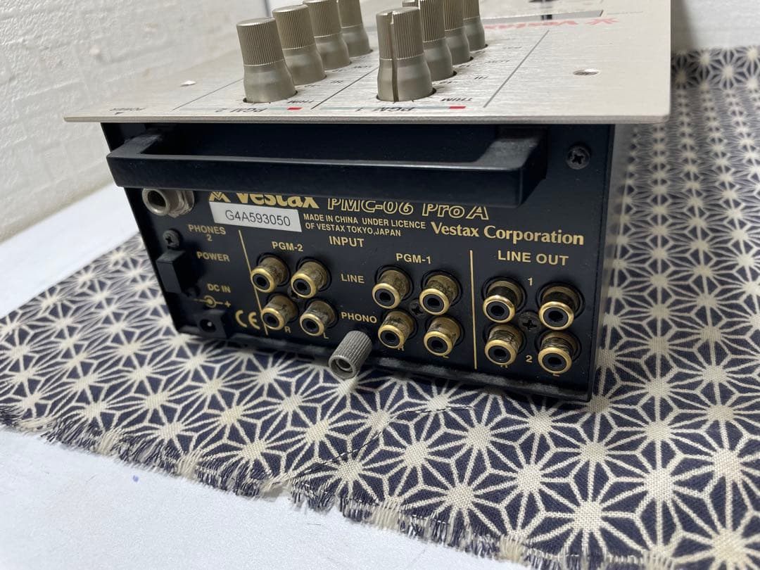 VESTAX ベスタクス　PMC-06ProA フェーダーメンテ　カットラグ