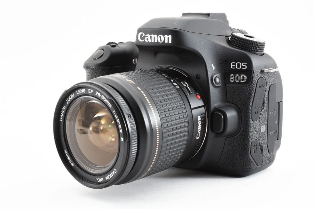 デジタル一眼レフカメラ Canon EOS 80D 標準レンズセット