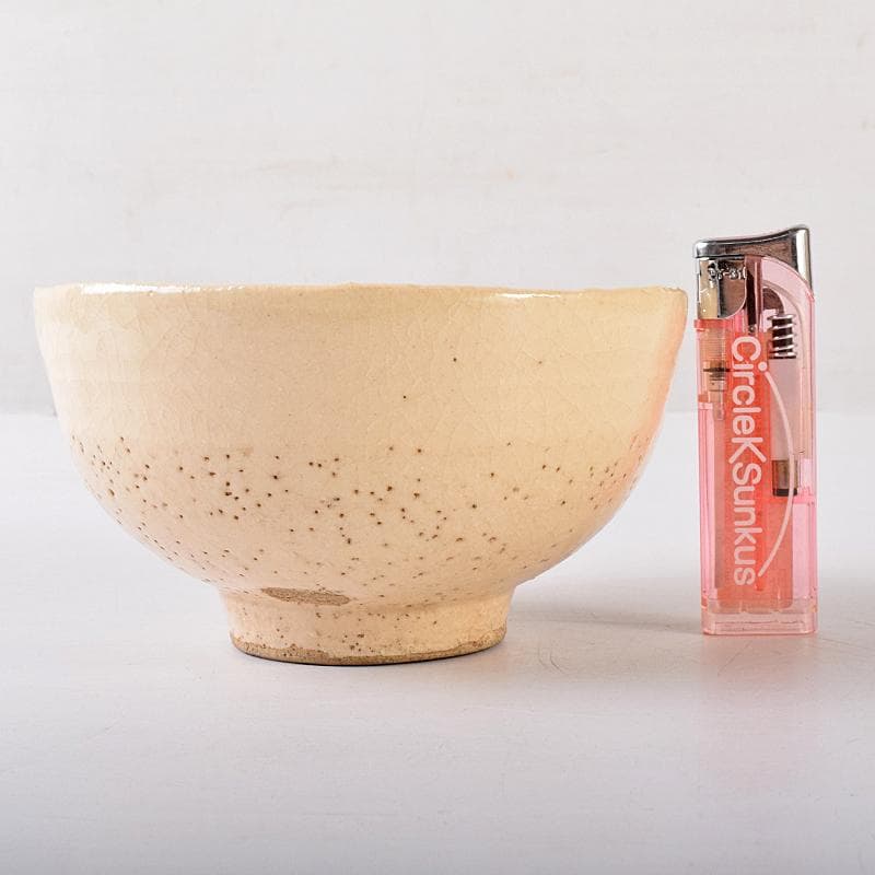 茶道具　萩焼　三輪休雪作　茶碗　共箱　M　R8137