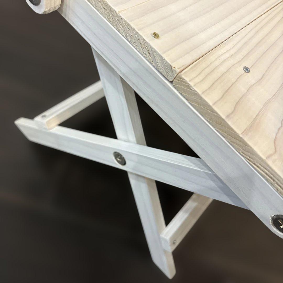 ペット 人形 ドール 撮影用 折りたたみベンチ チェア 椅子