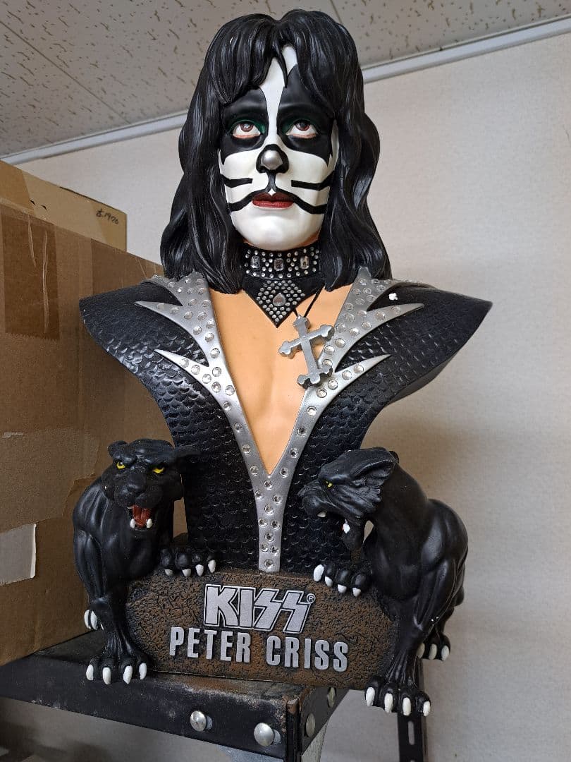 [超レア]KISS PETER CRISS バスト像