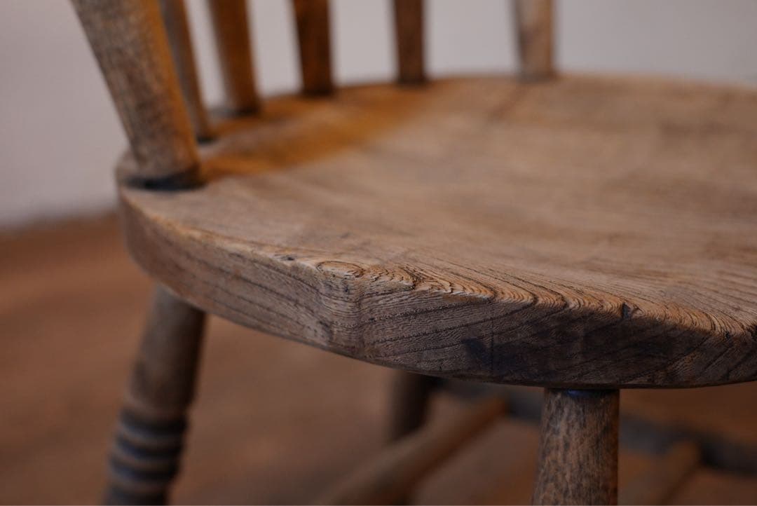 フランスアンティーク　チェア　椅子　古木　1800年代　ラスティック