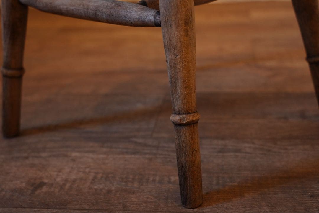フランスアンティーク　チェア　椅子　古木　1800年代　ラスティック