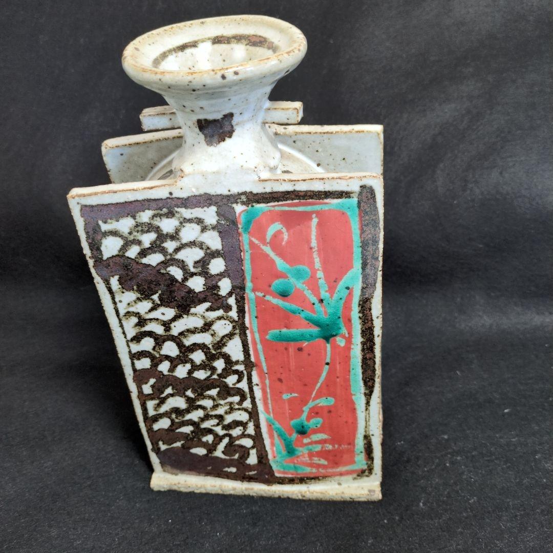 ★希少　 佐藤敏　京焼き　花瓶（箱あり）