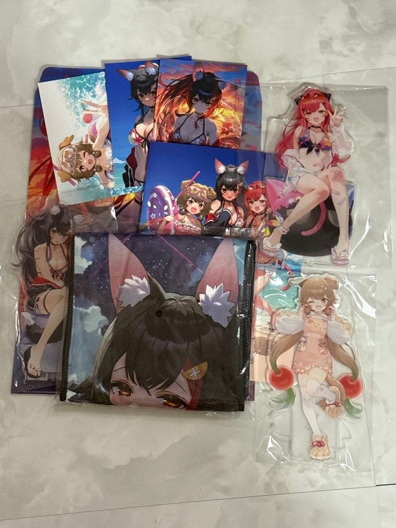 大陸間弾道少女 C106夏コミ新刊フルセット アクリルスタンド 泉彩 大神ミオ