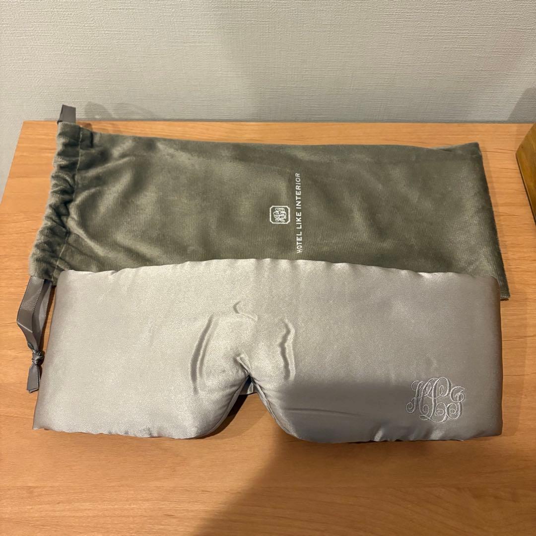 HOTEL LIKE INTERIOR 19匁シルクアイマスク　フォグ