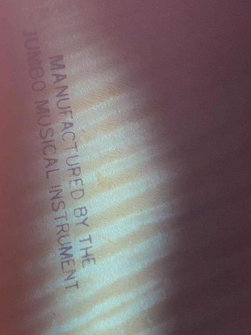 アコースティックギター　jumbo