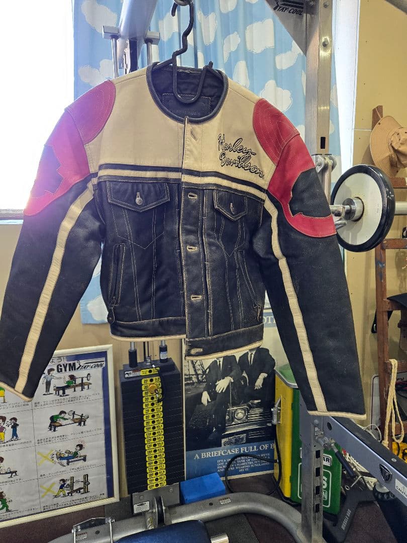 希少モデル　Harley Davidson レザーライダースジャケット