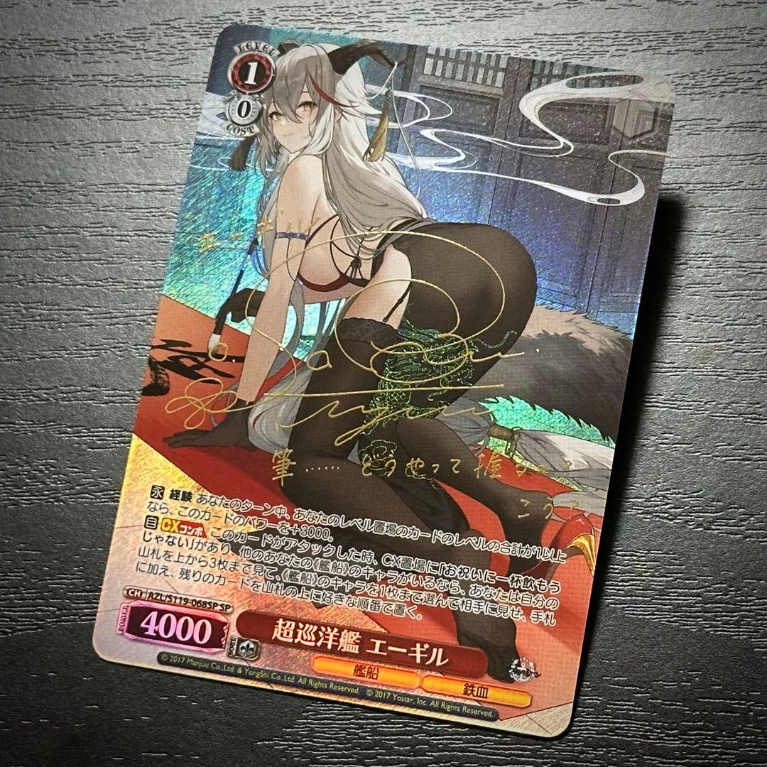 WS 超巡洋艦エーギル SP サイン