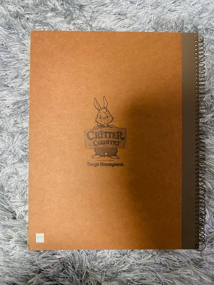 クリッターカントリー スプラッシュマウンテンのスケッチブック【未使用】