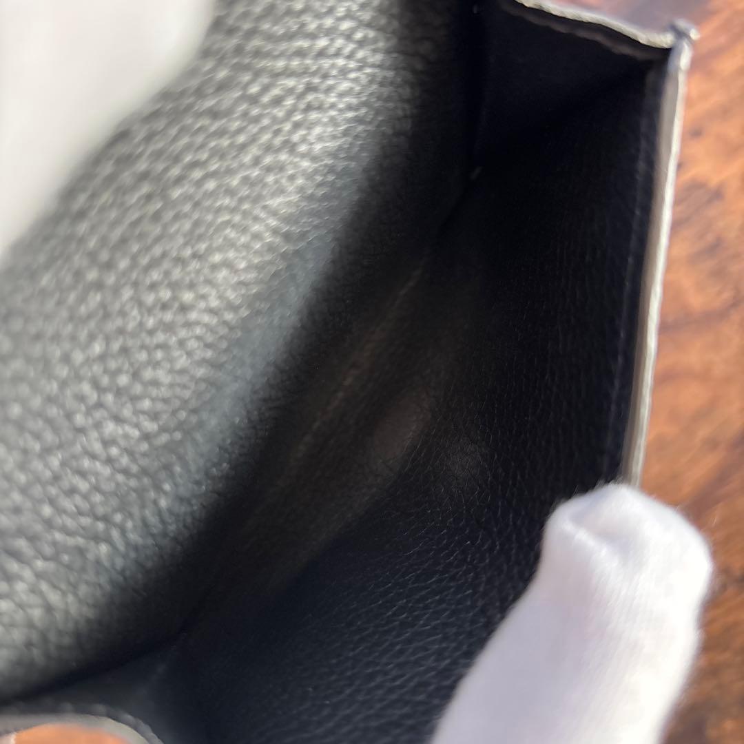 ルイヴィトン　モノグラム　ポルトフォイユドゥブルVコンパクトブラック