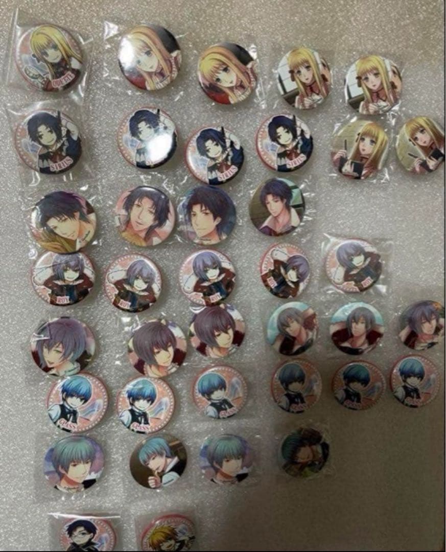 ブロマイド 缶バッジ クロス クリムゾン エンパイア 12時の鐘とシンデレラ