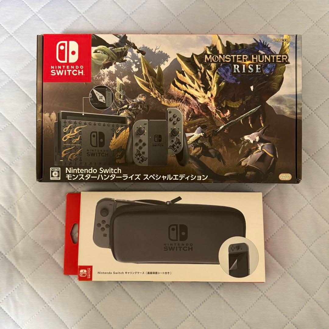 Nintendo Switch本体 モンスターハンターライズ おまけ付き