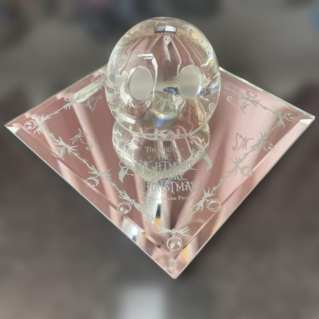 ♥️ナイトメア・ビフォア・クリスマス ジャック 水晶風ガラス