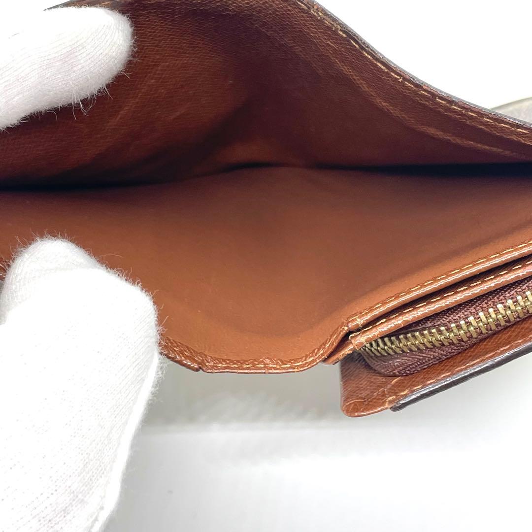 ルイヴィトン モノグラム ポルトビエ トレゾール 折り財布