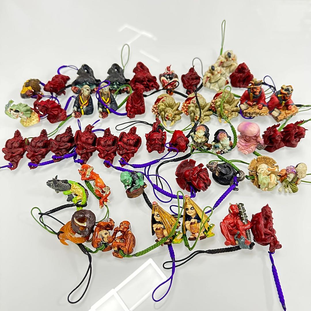 百鬼夜行・妖怪コレクション 妖怪根付46体 カード35枚＋35枚