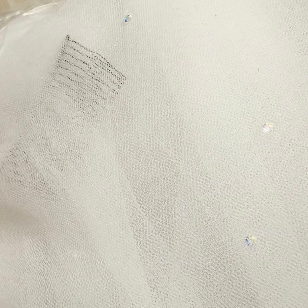 【りんご様】ベール キラキラ チュール シフォン ラメ ベールダウン 結婚式