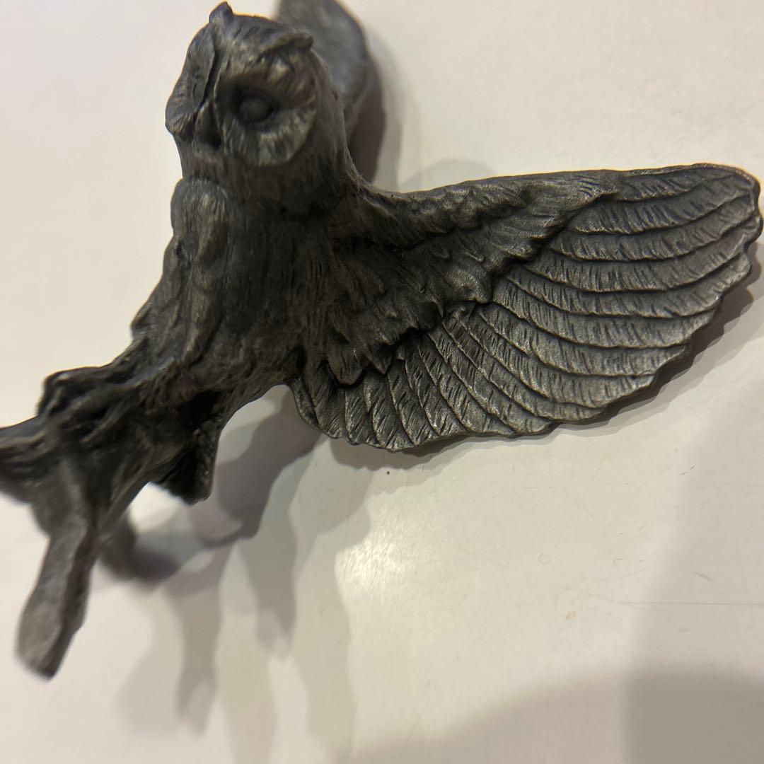 極造形美⭐︎FM社製　フクロウ　アンティーク　置物