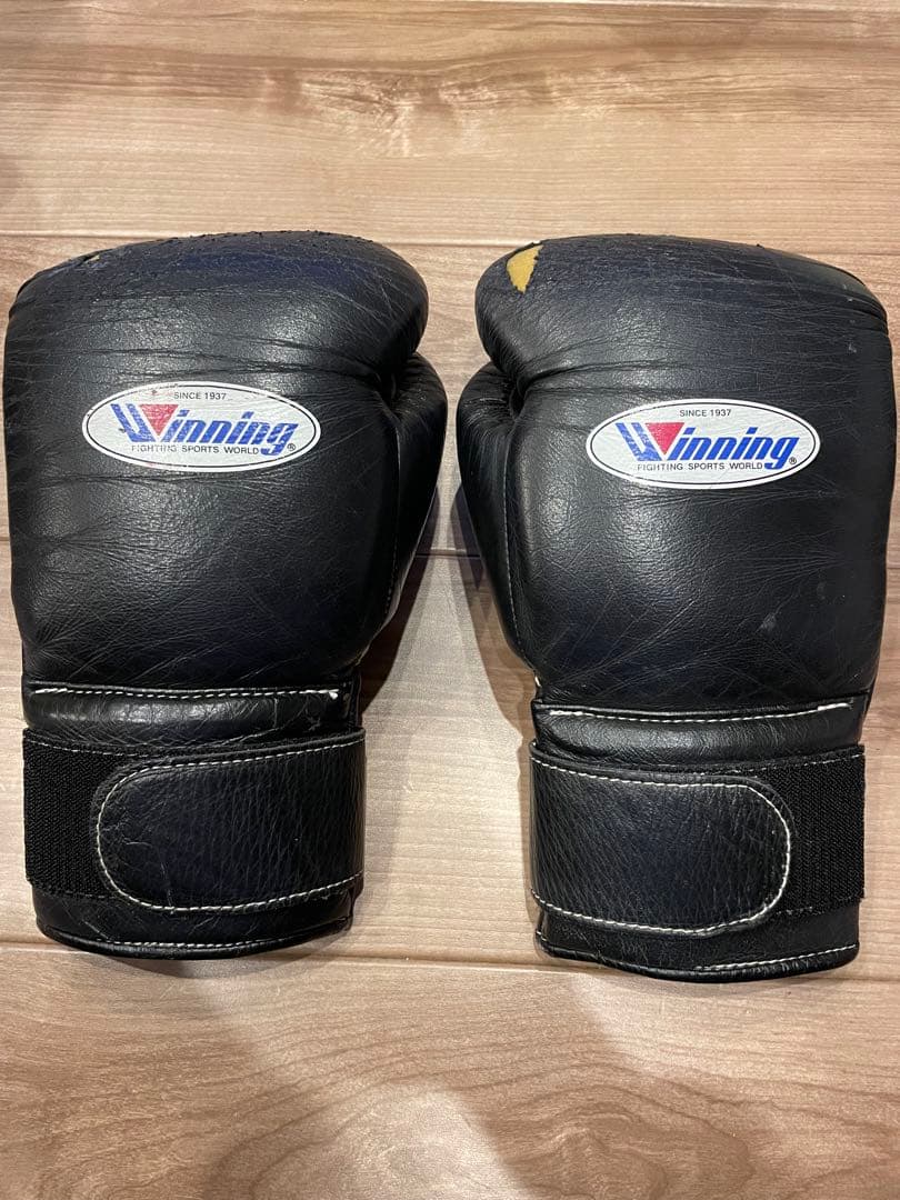 Yamamoto_no Winning ボクシンググローブ 14 oz 黒