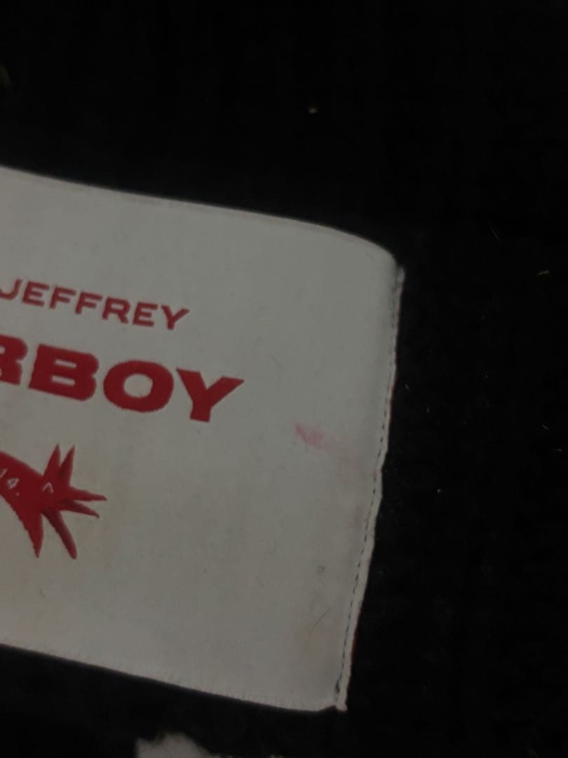 LOVERBOY キメラ　ニット帽　黒