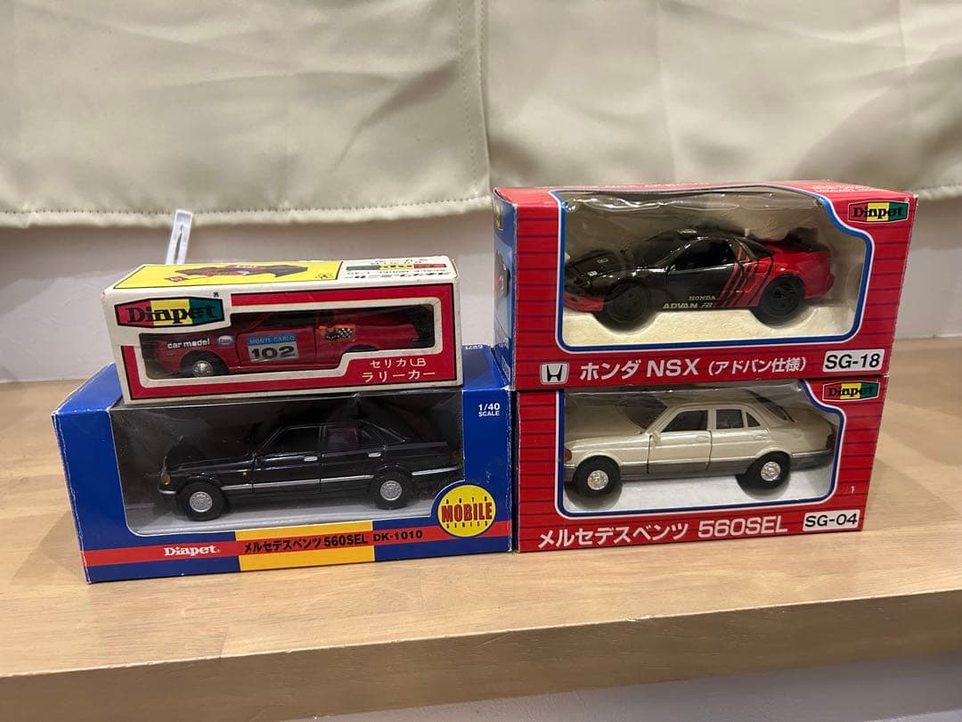 ヨネザワ　ダイヤペット　ホンダ　NSX アドバン　セリカ　ラリー　ベンツ