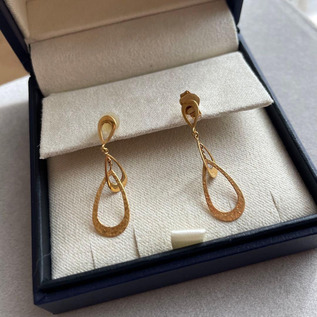 STAR JEWELRY / スタージュエリー　k18 ピアス　ゴールド