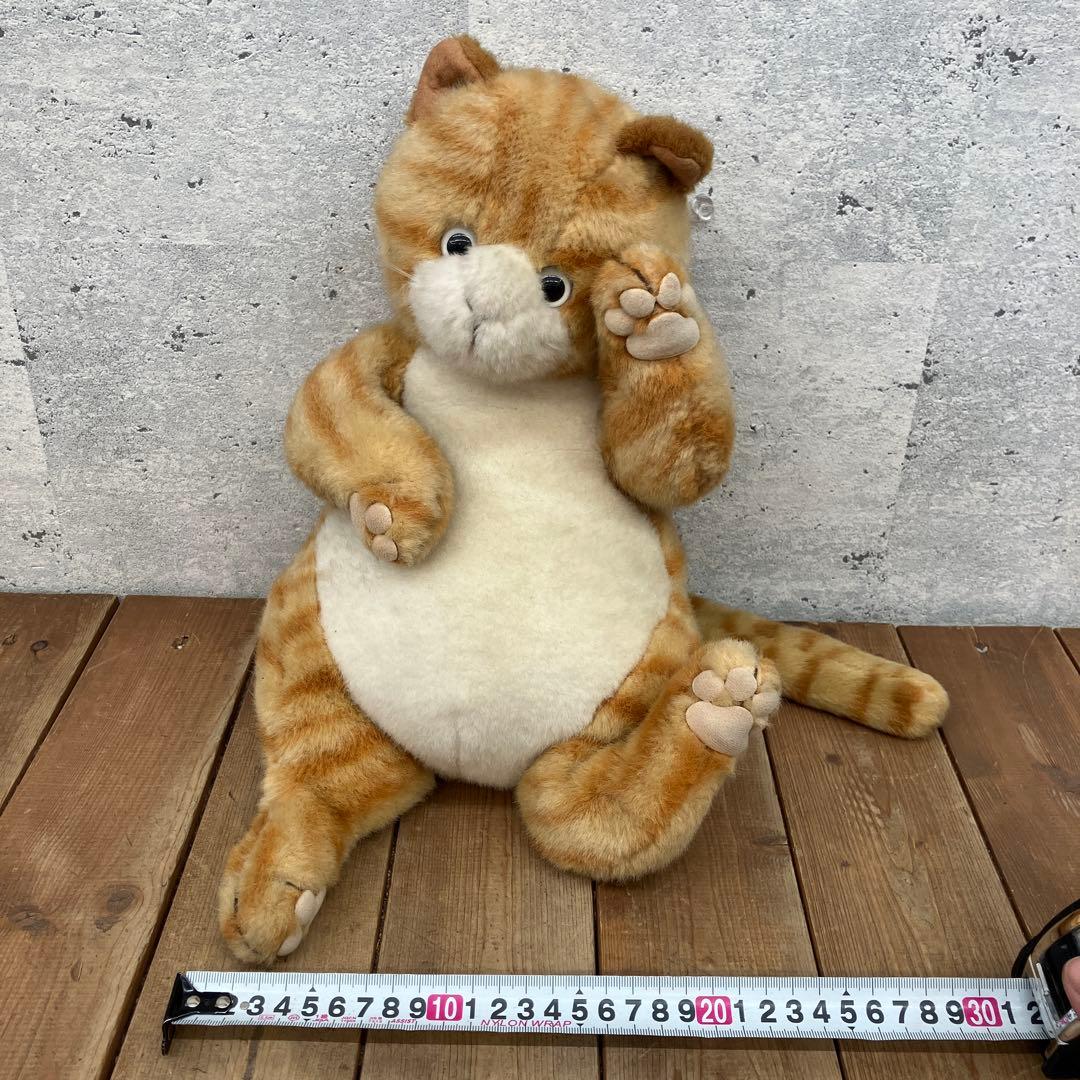 昭和レトロ サンアロー ホワッツマイケル 当時物 猫 ネコ好き ぬいぐるみ