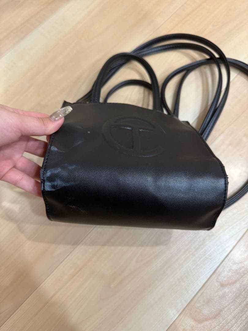 【値下げ】テルファーtelfar ショルダーバッグ ブラック