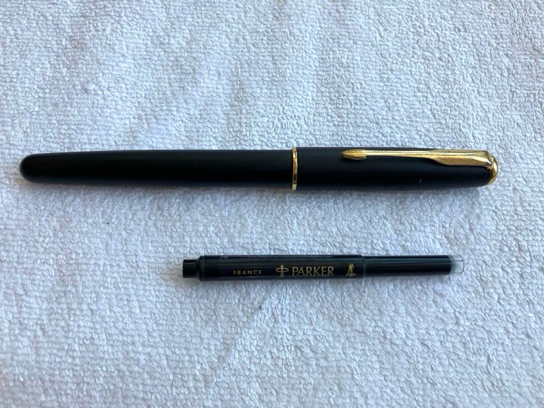 パーカー ソネット 万年筆　Parker FRANCE マットブラック出品準備中