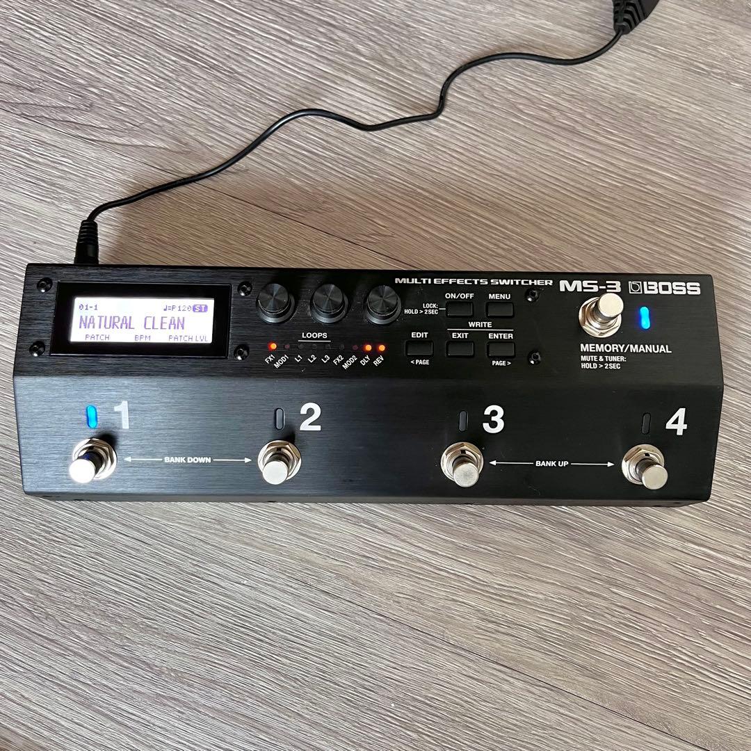 BOSS MS-3 マルチエフェクトスイッチャー ギター　ベース